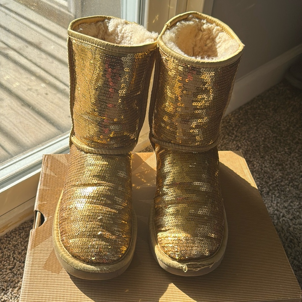 Sequin UGG Classic Boots